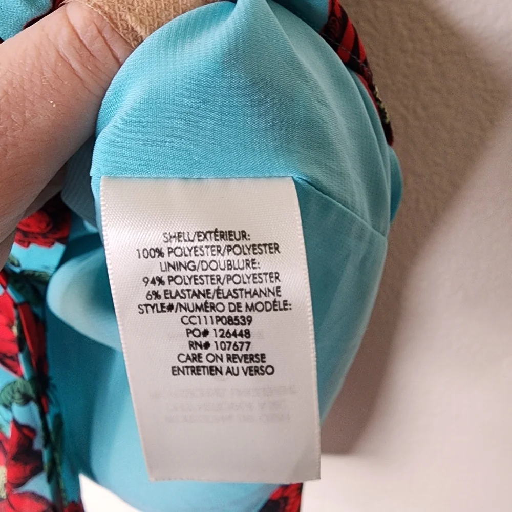 Alice + Olivia Meeko Tiered Floral Shirtdress 2_5